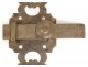 Door latch old antique wrought iron fitting french thumb latch XVII