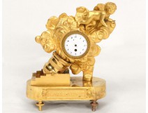 Ormolu clock Train Bomb Charles Le Roy Executive XVIII