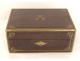 Need travel bottles mahogany golden brass Aucoc Elder money XIXth crest