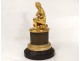 Gilt bronze sculpture Crouching Venus antique cherub Management XVIII