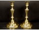 Pair of candlesticks Regency eighteenth