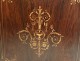 Soft seat ticket secretary writing desk rosewood Charles X nineteenth century