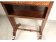 Soft seat ticket secretary writing desk rosewood Charles X nineteenth century