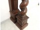 Decorative trim element dragons carved fireplace eighteenth columns