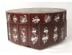Work Box stitching wood pearl phoenix birds Vietnam Indochina XIX