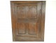 Decorative trim element door panels antique french oak XVII
