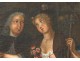 HST picture puzzle scene gallant characters cherub torch eighteenth century