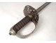 Sabre bronze sword officer stingray crown nineteenth century