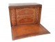 Secretary leather travel box gold to iron House Charlmette Paris XIX