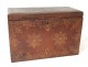 Secretary leather travel box gold to iron House Charlmette Paris XIX