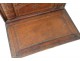 Secretary leather travel box gold to iron House Charlmette Paris XIX