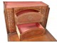 Secretary leather travel box gold to iron House Charlmette Paris XIX