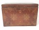 Secretary leather travel box gold to iron House Charlmette Paris XIX