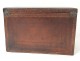 Secretary leather travel box gold to iron House Charlmette Paris XIX