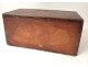 Secretary leather travel box gold to iron House Charlmette Paris XIX