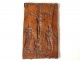 Mold carved wooden gingerbread crucifixion Virgin St. Peter XVIII
