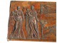 Mold carved wooden gingerbread crucifixion Virgin St. Peter XVIII