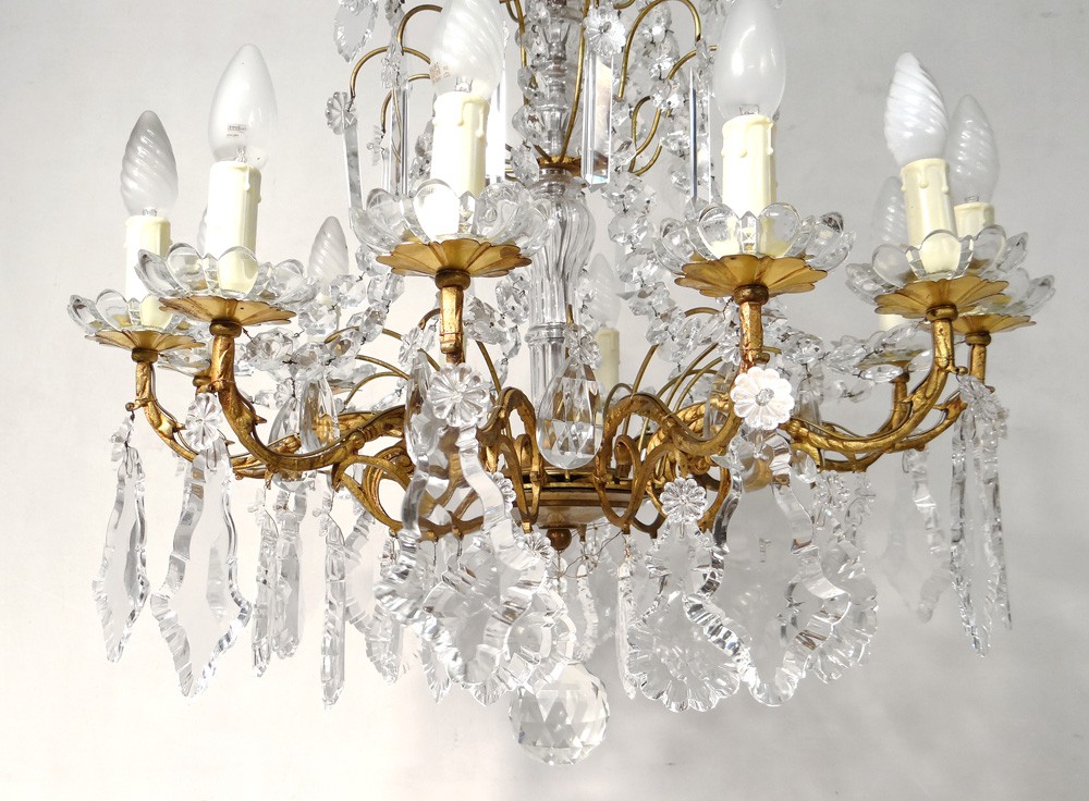 Lustre moderne en cristal en forme d'arbre de 120 cm, lustre