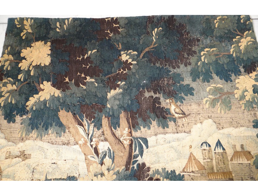 Tenture Murale Décorative Signare - Motif Verdure Et Oiseaux En Coton - 57 X 35 Pouces - Neuf Sous Emballage