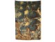 Aubusson tapestry door green landscape bird forest trees XVIII