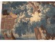 Aubusson tapestry door green landscape bird forest trees XVIII