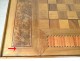 Louis XVI table game backgammon wooden marquetry rosewood pink XVIII