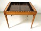 Louis XVI table game backgammon wooden marquetry rosewood pink XVIII