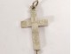 Cross reliquary pendant silver reliquary cross crucifixion XIX