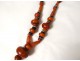 Pearl necklaces amber coral stones Morocco Morocco Maghreb bell XX