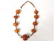 Pearl necklaces amber coral stones Maghreb Morocco Draa Valley Morocco XXth