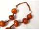 Pearl necklaces amber coral stones Maghreb Morocco Draa Valley Morocco XXth