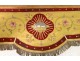 4 fronts round altar antependium embroidered silk gold silver chalice lamb XIX