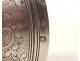 Timpani piedouche solid silver Minerva goldsmith Schiffmacher twentieth 158gr