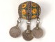 Tagmout ball necklace Tiznit Morocco Anti Atlas silver enamel pieces XX