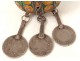 Pearl ball necklace Tagmout Tiznit Morocco Anti Atlas enamel silver coins 19th