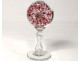 Oratory ornamental porcelain cristallo-Saint-Hubert nineteenth crystal glass