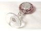 Oratory ornamental porcelain cristallo-Saint-Hubert nineteenth crystal glass