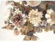 Bridal bouquet shells under glass pearl flowers foliage XIXth century