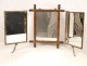 Mirror 3 ice bamboo paintings from China, 19th