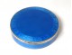 Round Box silver gilt enamel blue grape vine twentieth century Germany