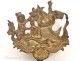 Cartel Louis XV Boulle marquetry, ormolu, Balthazar Martinot, 18th