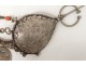 Bermil pear pendant brooch silver enamels coral Zaiane twentieth Morocco