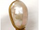 Necessary perfume bottles pearl shell silver gilt bronze XIXth