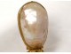 Necessary perfume bottles pearl shell silver gilt bronze XIXth