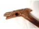 Thorny old wood cane carved antique duck head nineteenth century dragon