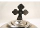 Silver ciborium travel Minerva, 19th
