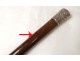 Umbrella system wood cane pommel silver metal cane ancient XIX