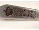 System cane dagger Coulaux &amp; Cie bamboo cane monogram antique XIX