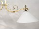 Bronze dragons gothic chandelier billiard Viollet-le-Duc Napoleon III XIXth
