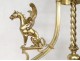 Bronze dragons gothic chandelier billiard Viollet-le-Duc Napoleon III XIXth